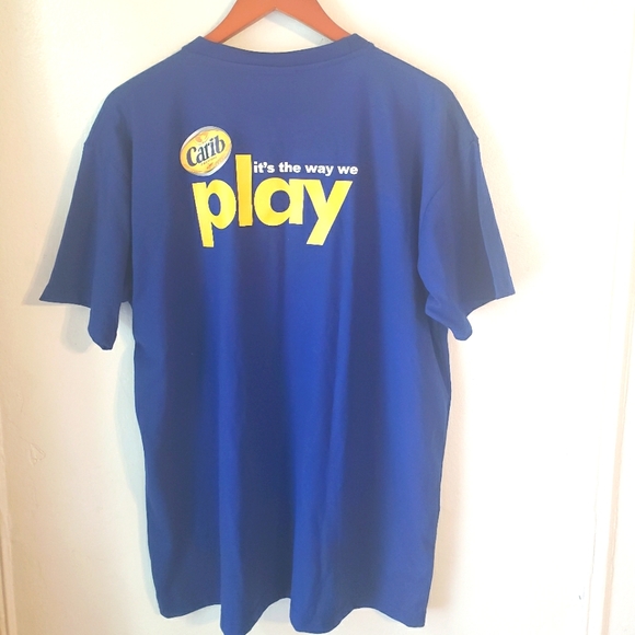 Rossi Vintage Carib XL Blue Tshirt - Picture 2 of 6